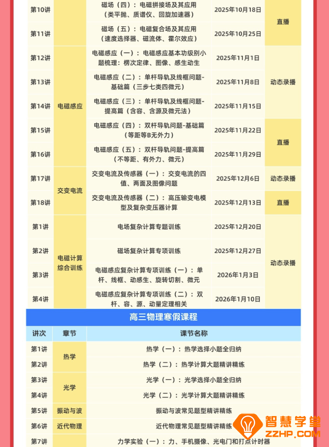 夏梦迪老师2026届高三物理全年班 百度网盘